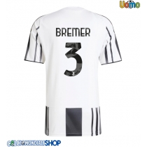 Maglie da calcio Juventus Gleison Bremer #3 Prima Maglia 2025-26 Manica Corta